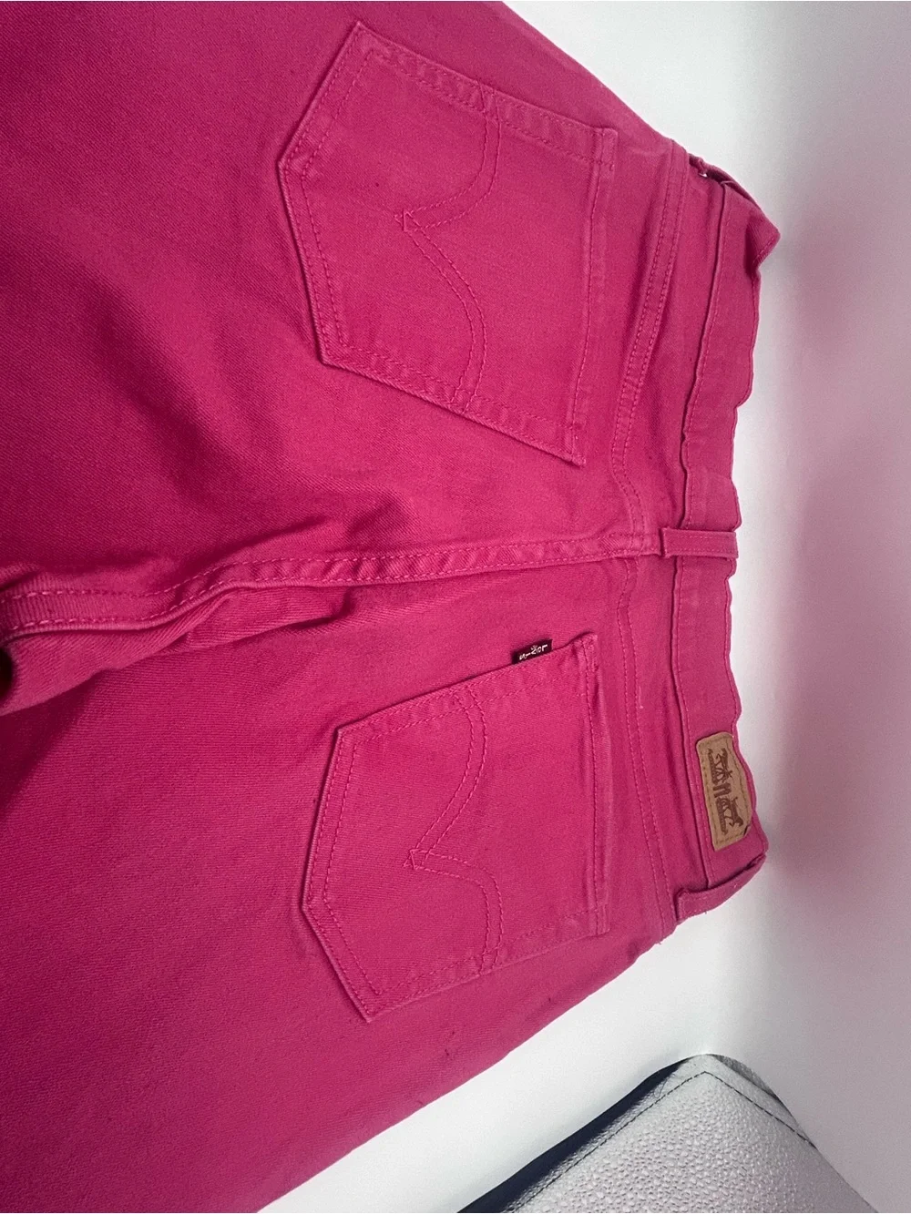 Levi's 512 Women's Pink Skinny Jeans